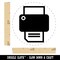Printer Icon Self-Inking Rubber Stamp for Stamping Crafting Planners